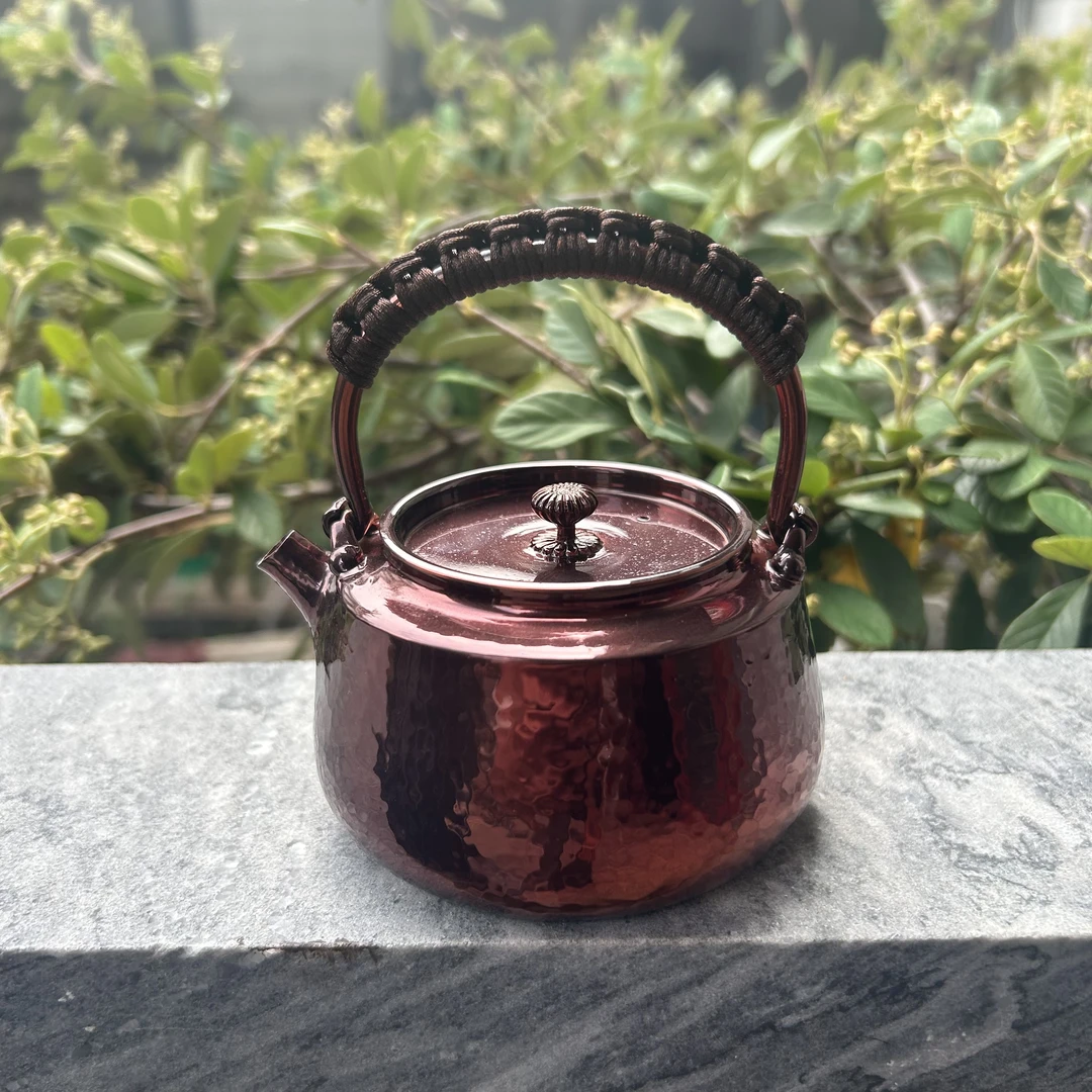 B泡茶壶、煮茶壶 350ml北村器型(轻奢风）纯手工锤纹泡壶