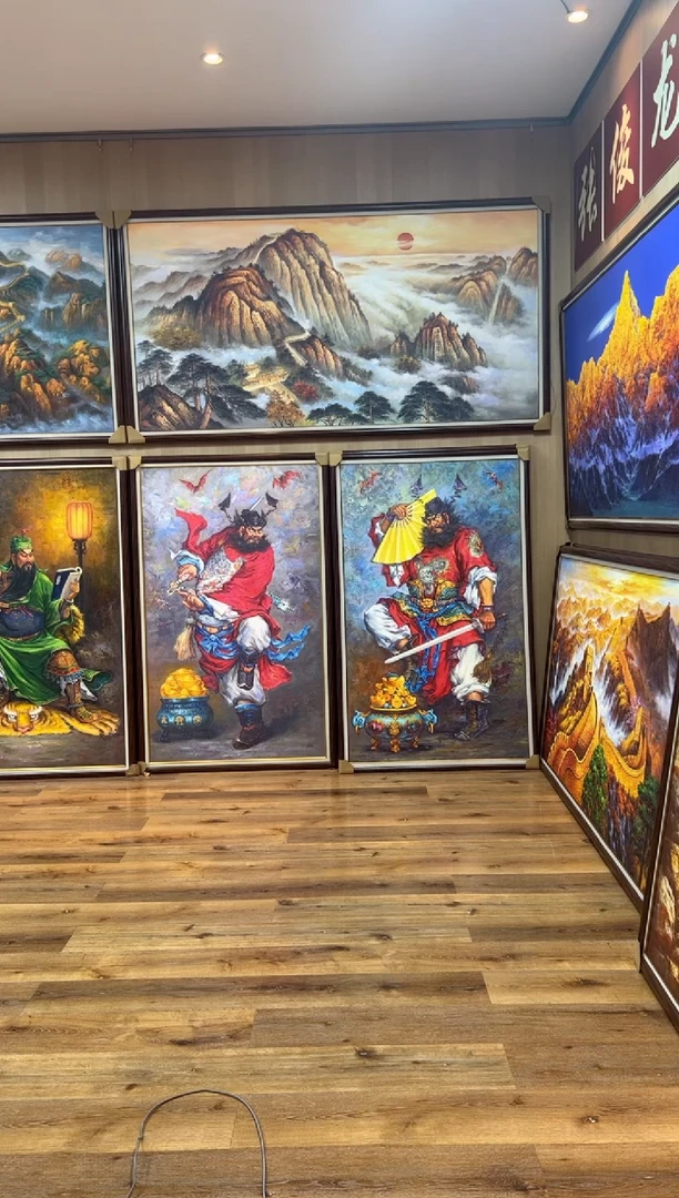【闪购商品】绘画泰山日出画芯1.5*4米