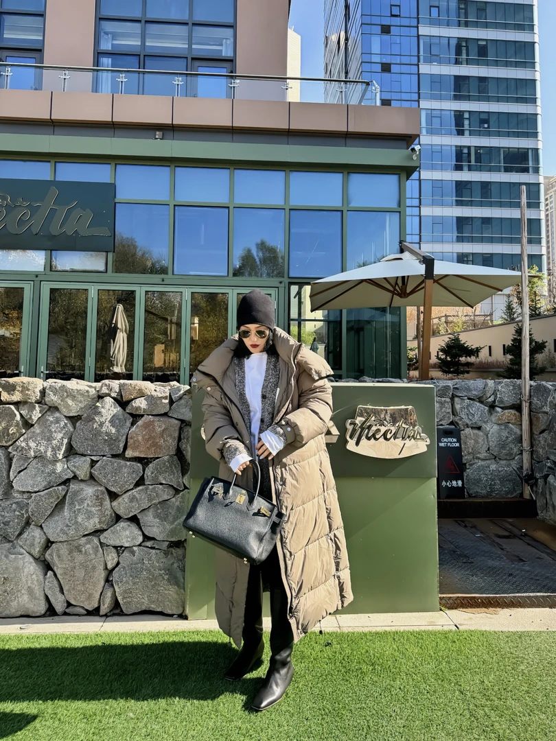 FG·STUDIO 石灰绿长款外套