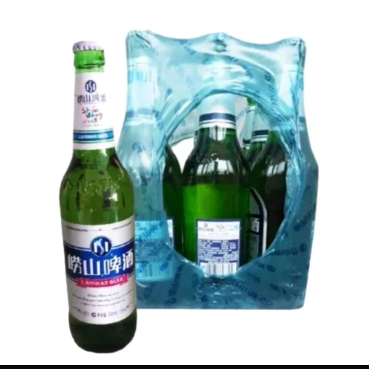 崂山啤酒 8°P崂山啤酒新老包装随机 500ml*9瓶/包