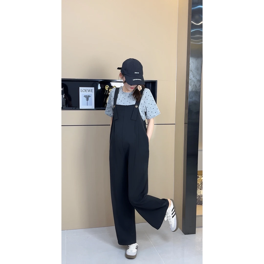 【玫瑰优选】孕妇装2024新款孕妇上衣防晒衫秋夏凉爽孕妇背带裤女