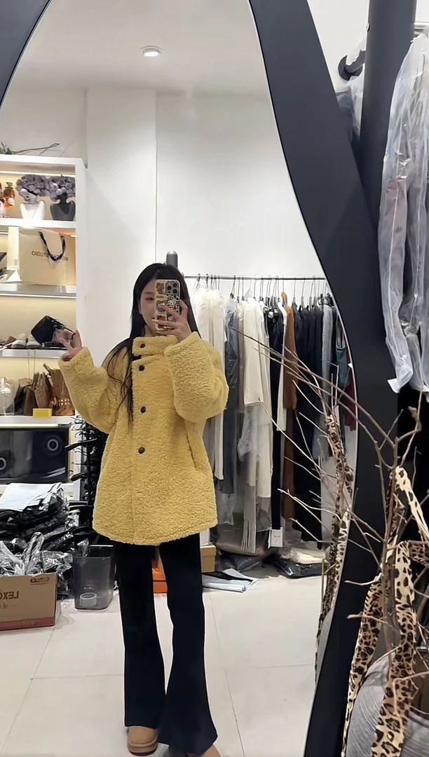 清库存no退换Meng Ke]黑色微喇裤百搭女