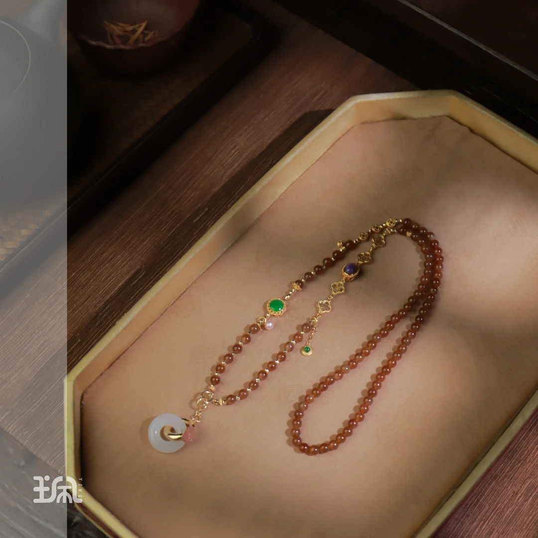 项链/环运|和田玉*18K金镶嵌XYB24011829多样性发其一