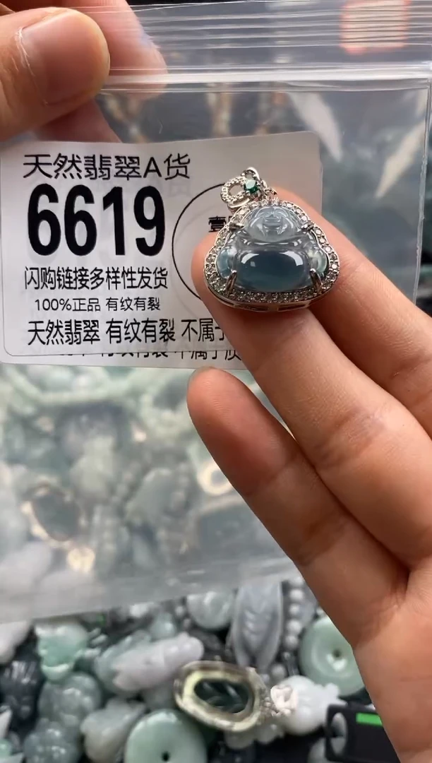 【闪购商品】翡翠颈饰未镶嵌6619