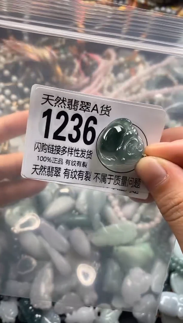 【闪购商品】翡翠颈饰未镶嵌1236