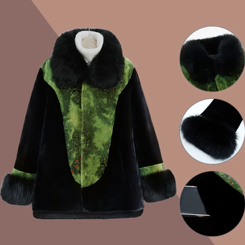 【省心穿搭】妈妈冬装外套加厚保暖中老年人女装洋气妈妈奶奶衣服装