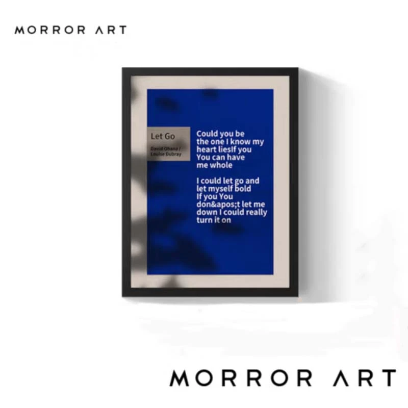 未拆封 MORRORART MORRORART T2壁画歌词音响可壁挂音箱悬浮