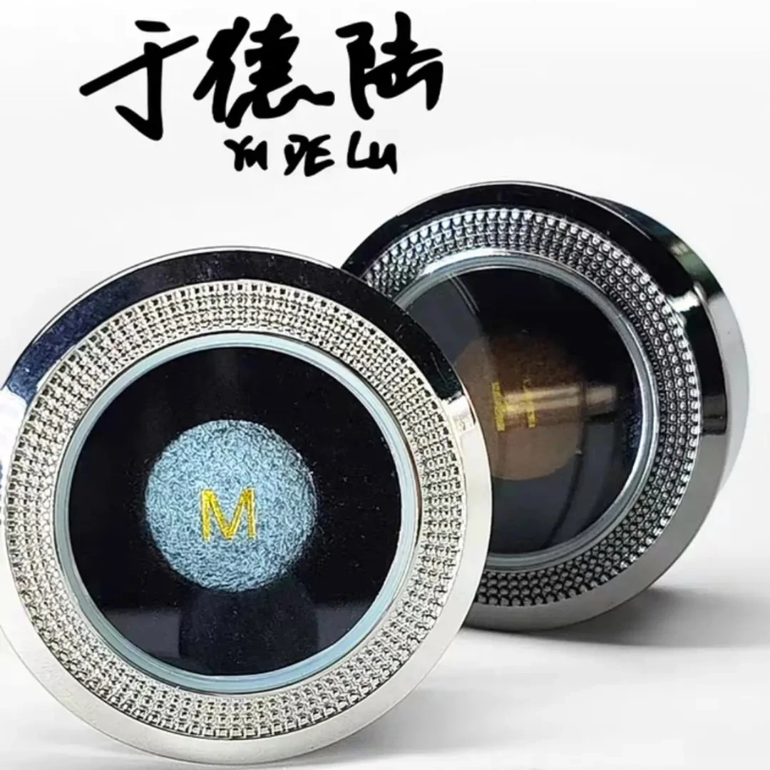 于德陆皮头2.0T3.0T大鲨鱼皮头台球杆皮头小头杆中式黑八斯诺克