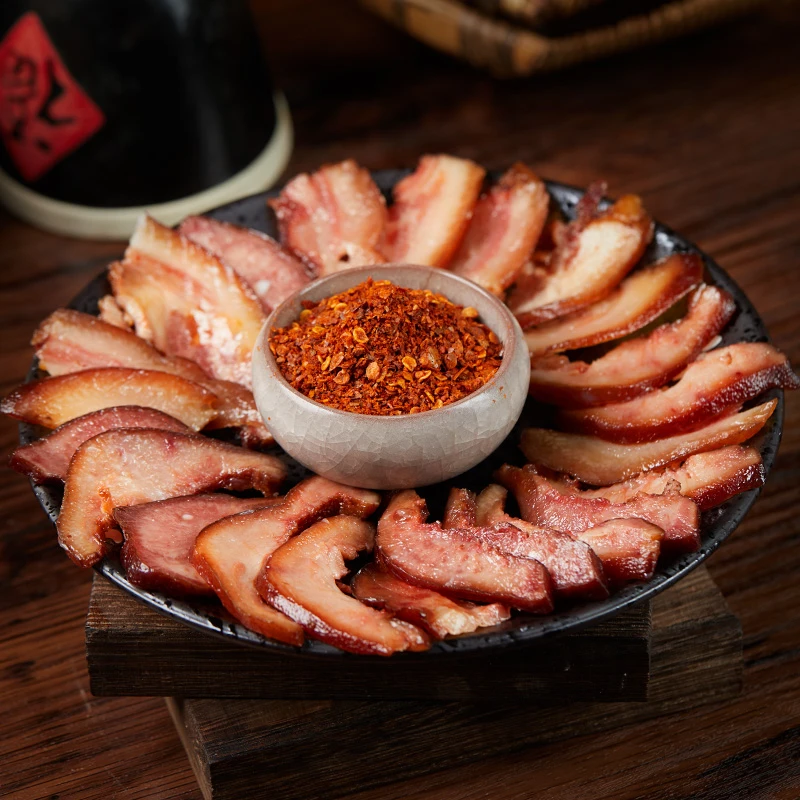 【烟熏猪拱嘴】正宗柏树丫烟熏猪拱嘴味道巴适