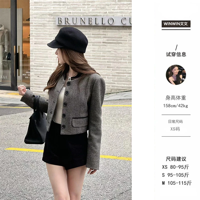 【香榭丽小香】文文私服 外套预WWQ4WT5688