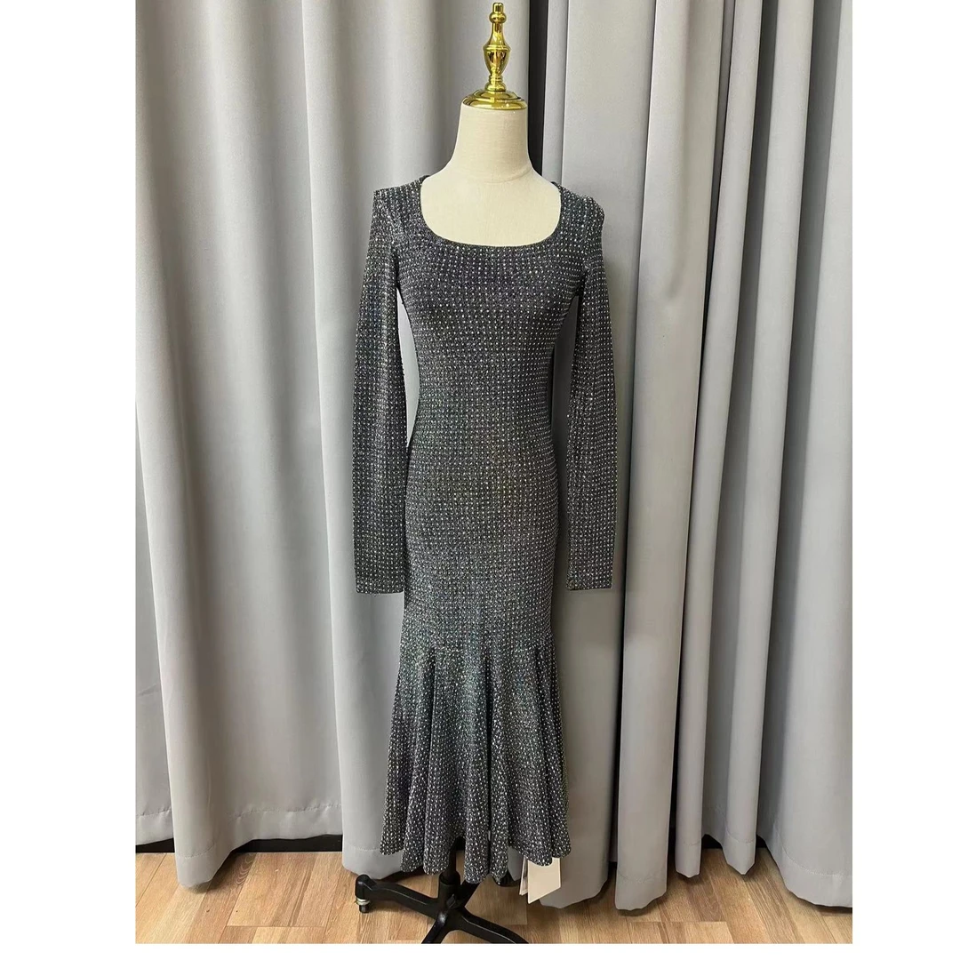 文文私服 满版钻钻连衣裙WWC4LYQ4620