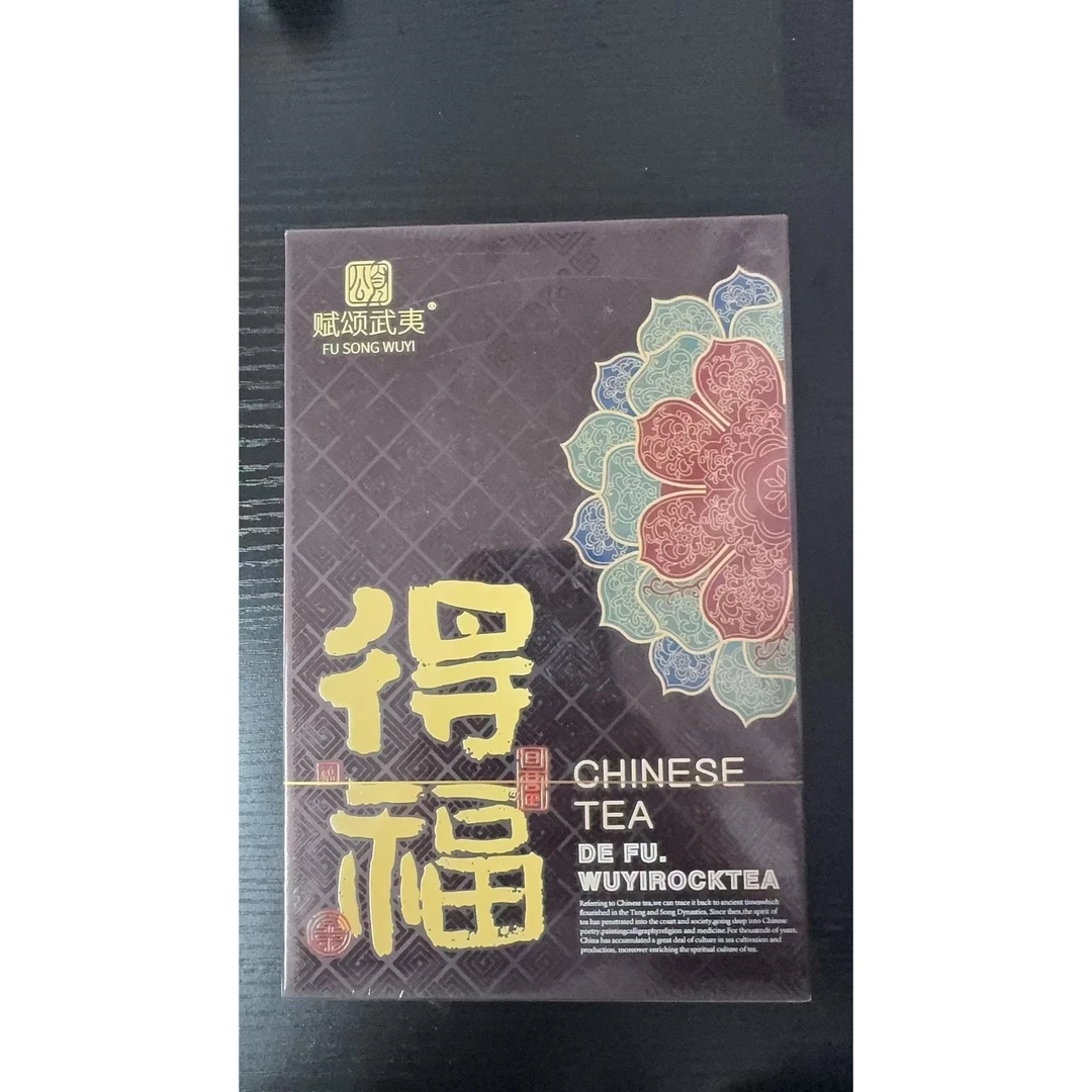 【茶叶分享】赋颂武夷 得福  悠享茶香品质生活 （8.5g*4泡）