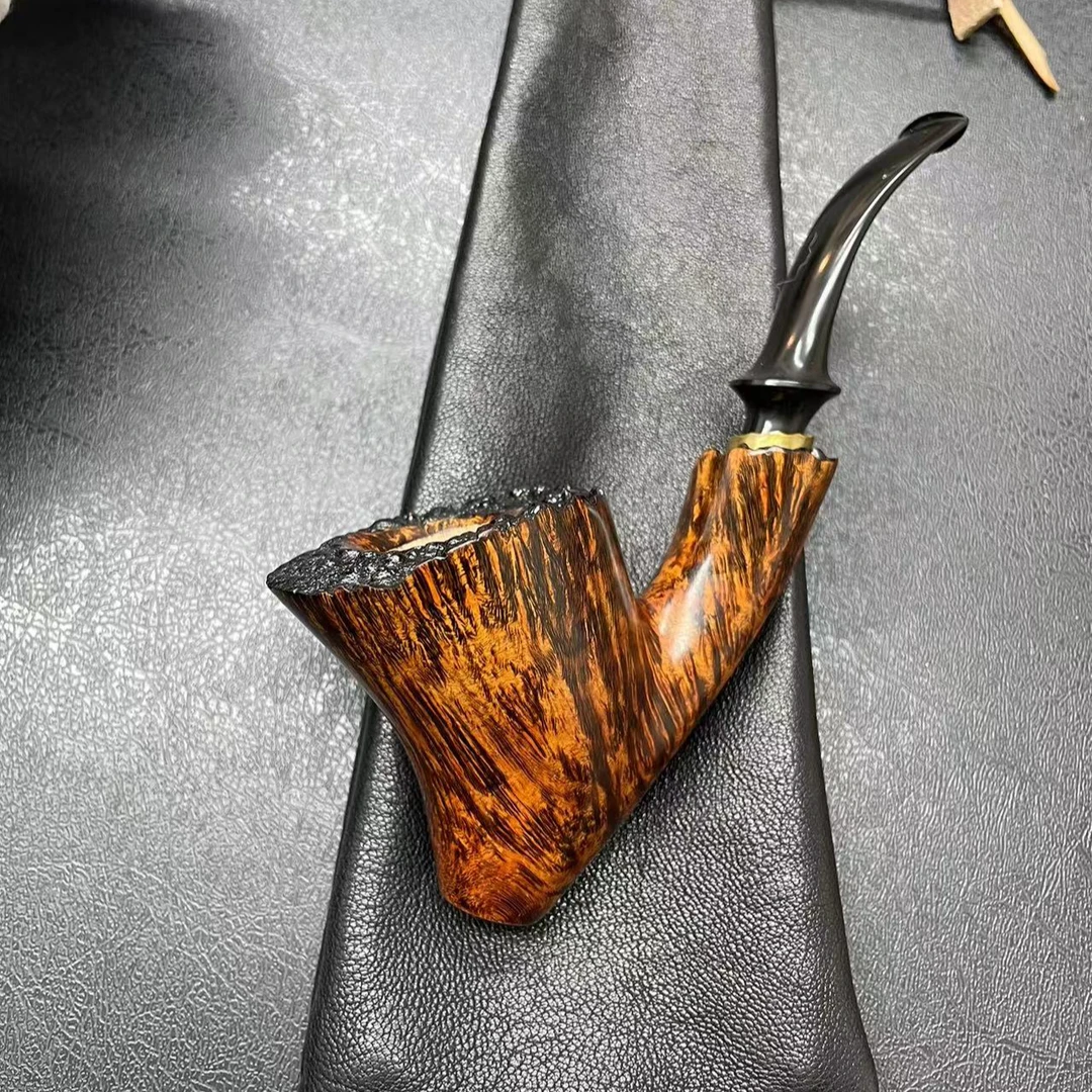 唐师傅手工烟斗自由式木头人