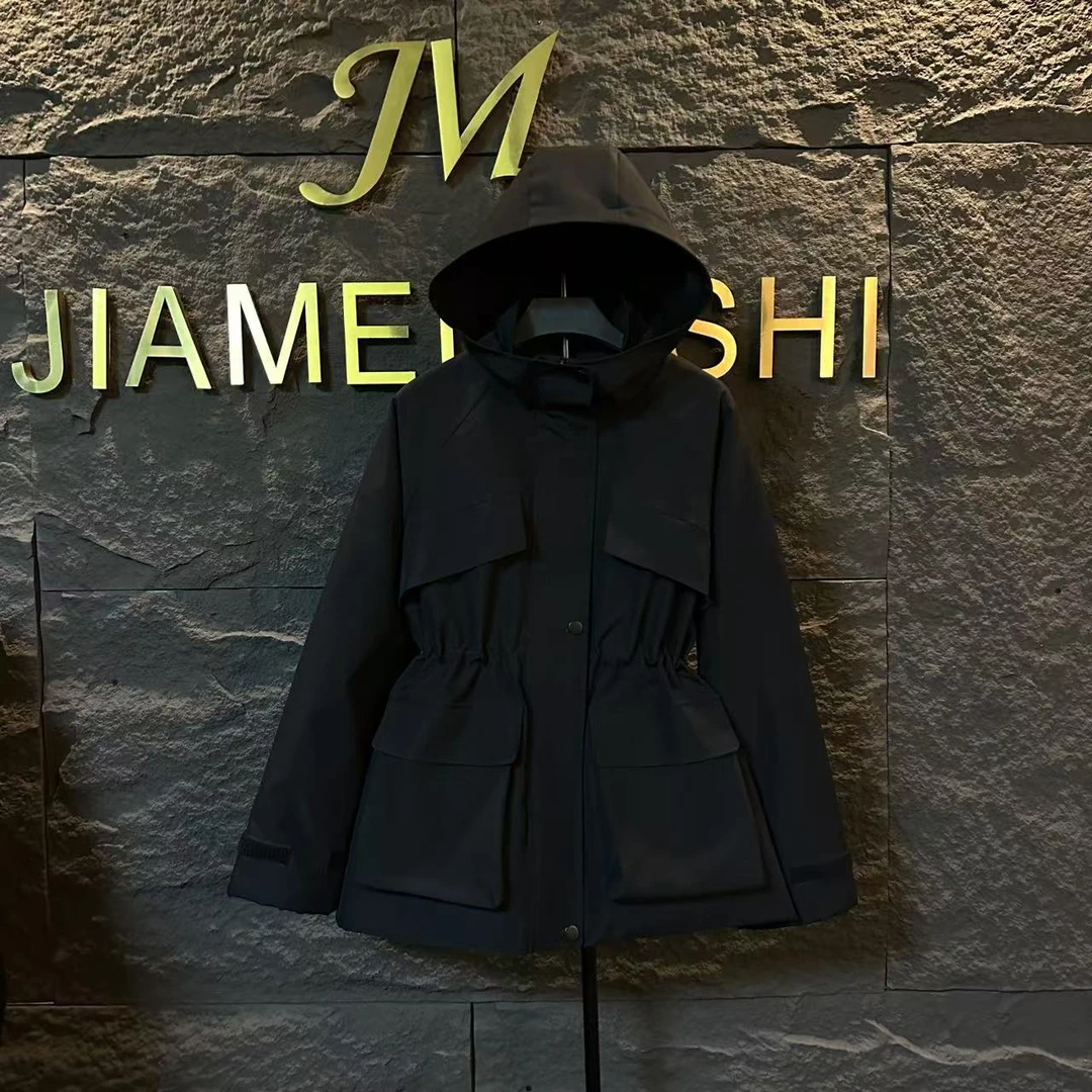 2024冬季新款修身冲锋衣加厚加绒1117