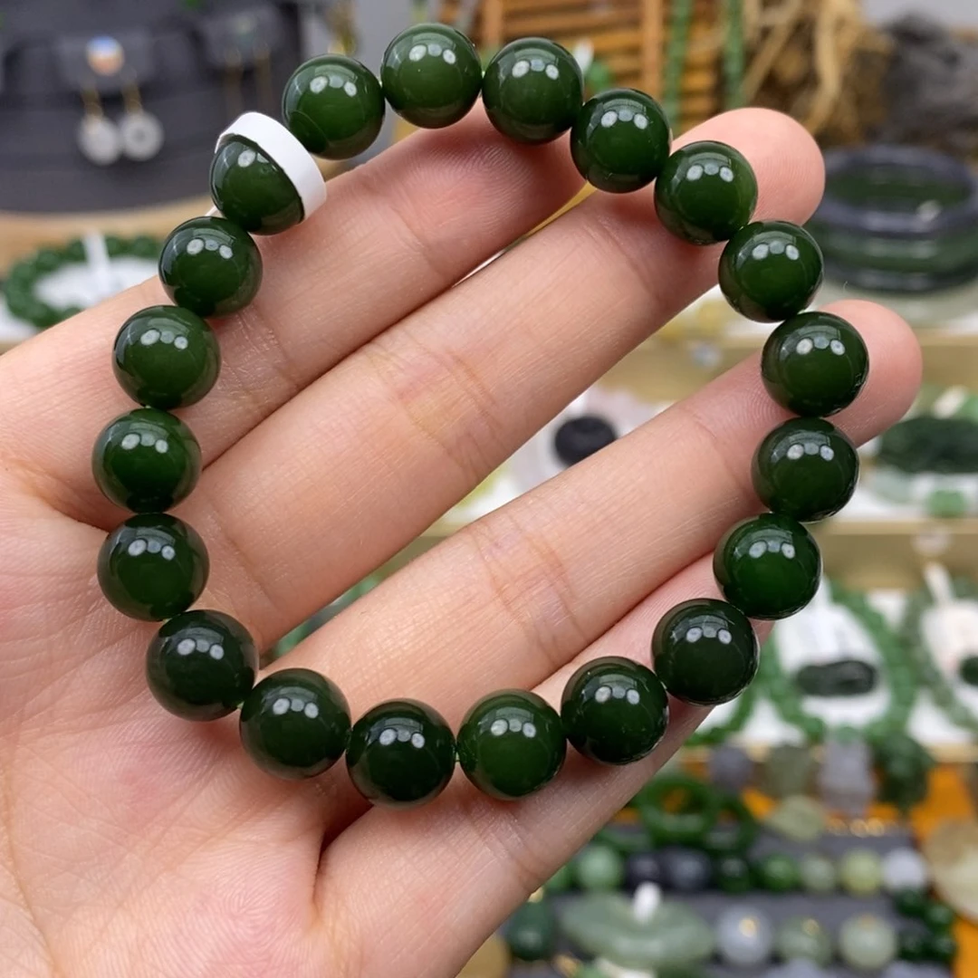 和田玉手串未镶嵌52