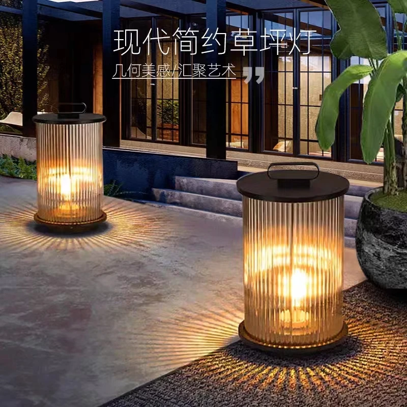 太阳能草坪灯户外落地灯手提民宿别墅庭院花园公园售楼部观景台灯