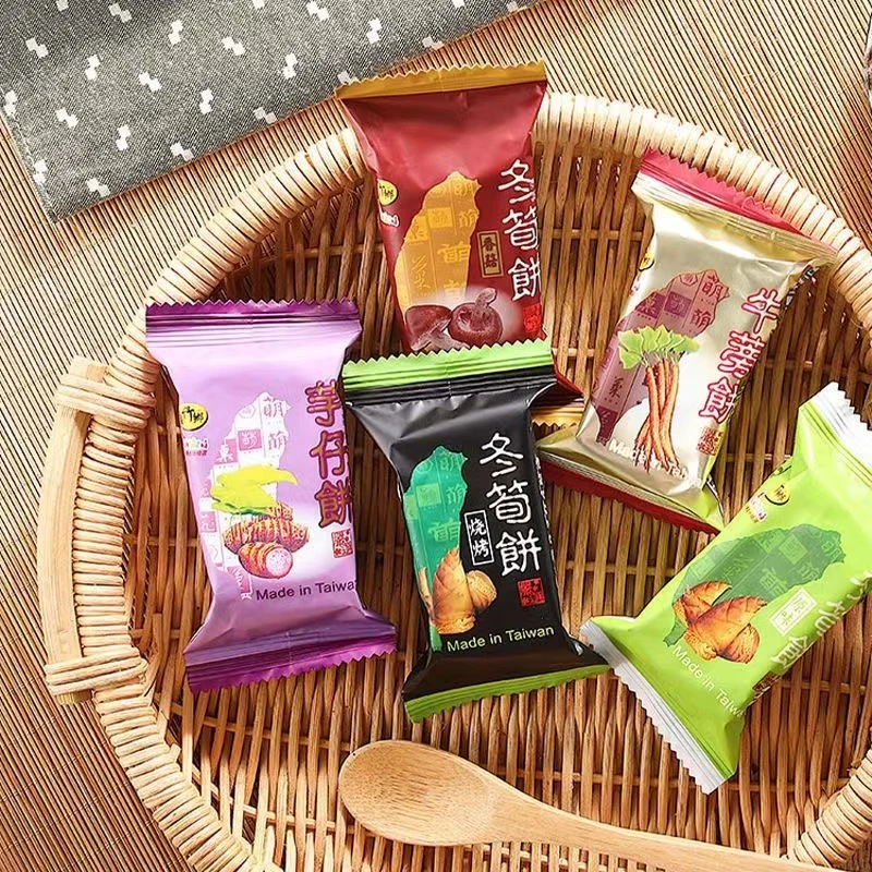 台湾特产冬笋饼干原味烧烤味酥脆独立包装休闲零食竹笋饼干
