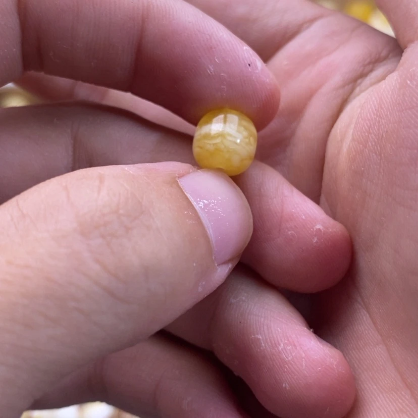 【闪购商品】琥珀珠宝奇石未镶嵌9.5mm