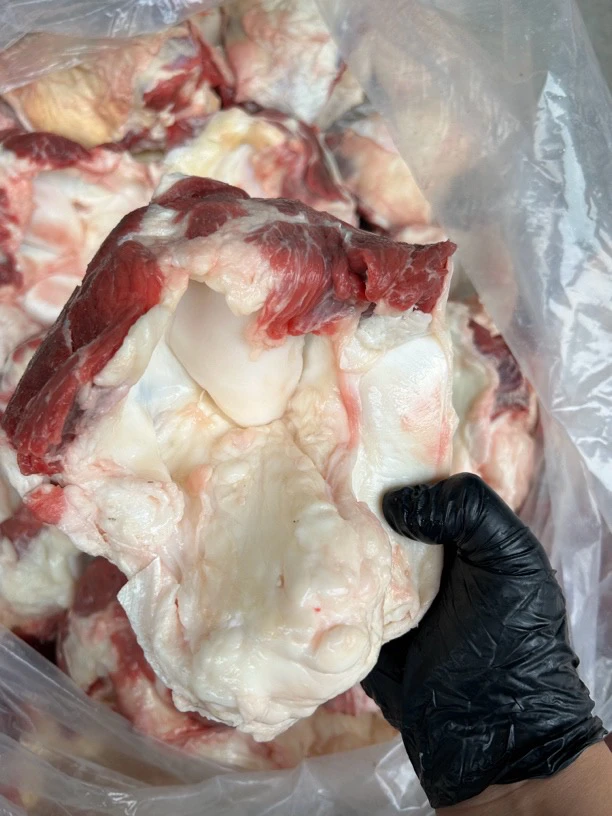 加肉牛窝骨 有肉有筋有油 国产清真 速冻发货