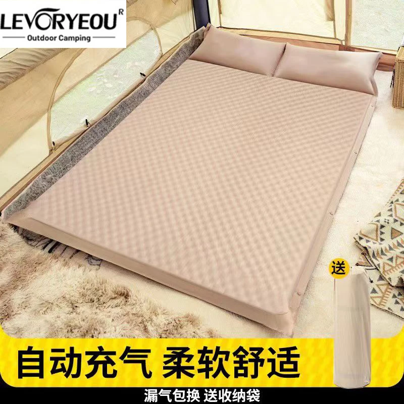 自动充气床垫户外露营帐篷睡垫地垫家用充气床垫打地铺防潮耐磨
