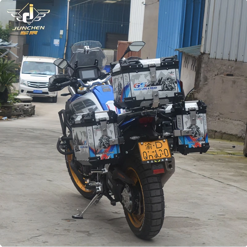 适用于凯越525X边箱铝合金尾箱三箱改装侧箱快改装500X三箱