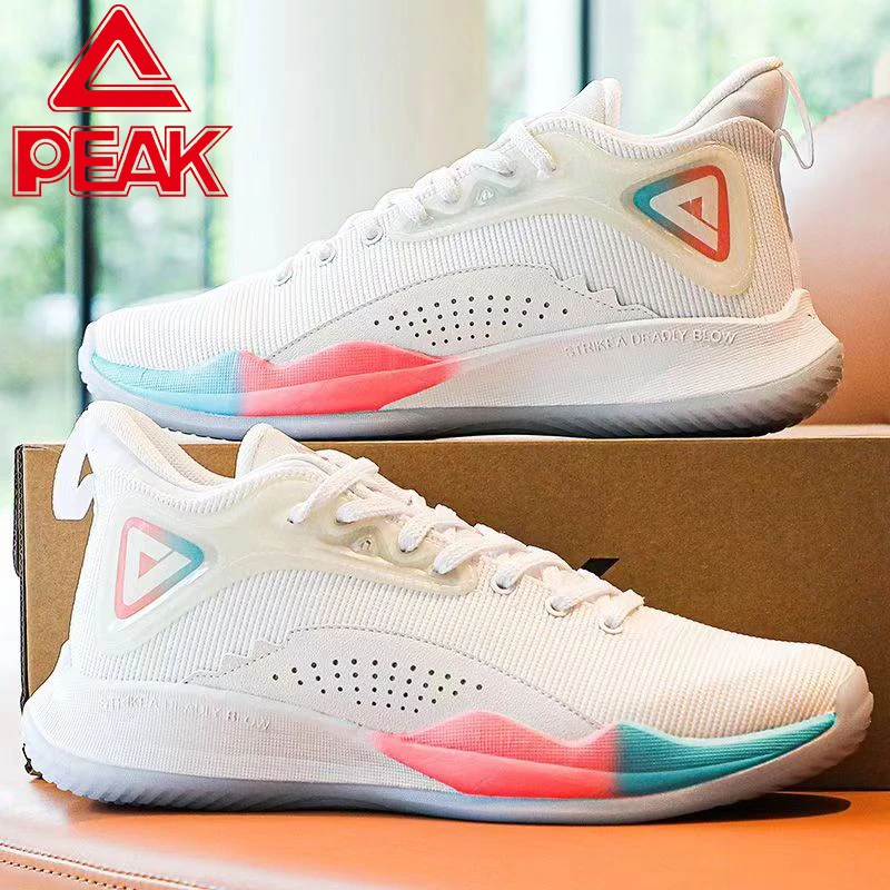 匹克骑兵2篮球鞋2025夏季学生潮流百搭球鞋低帮透气减震运动鞋男