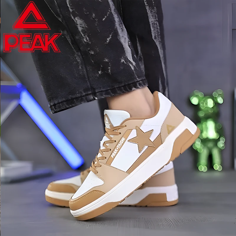 匹克态极910星星鞋低帮复古休闲板鞋学生潮流百搭时尚透气运动鞋