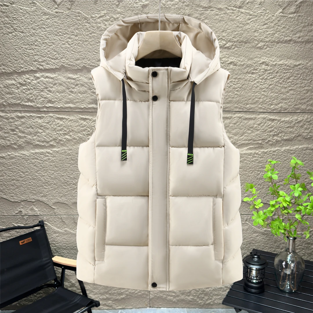 青少年背心外套马夹韩版保暖男秋冬季马甲潮流个性羽绒棉加厚坎肩