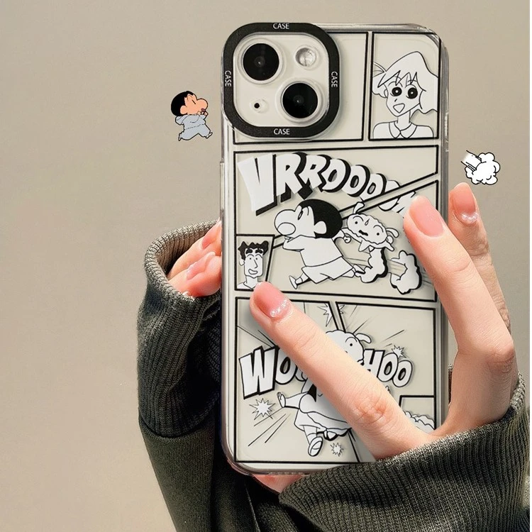 苹果/华为/oppo/vivo/小米iphone14可爱漫画小新12/13手机壳11/xr