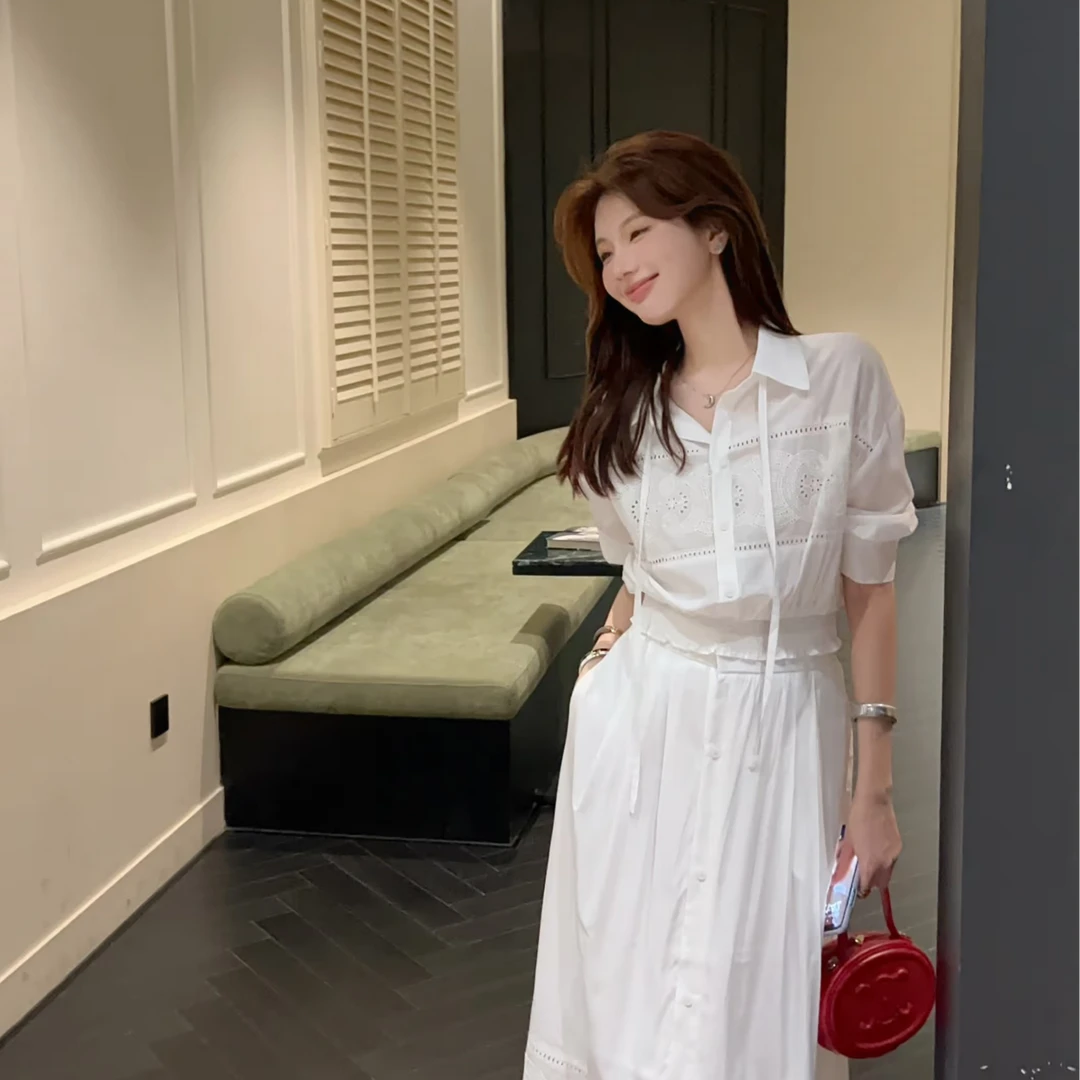 芝士Cheese漫步新宿  优雅衬衫套装19622