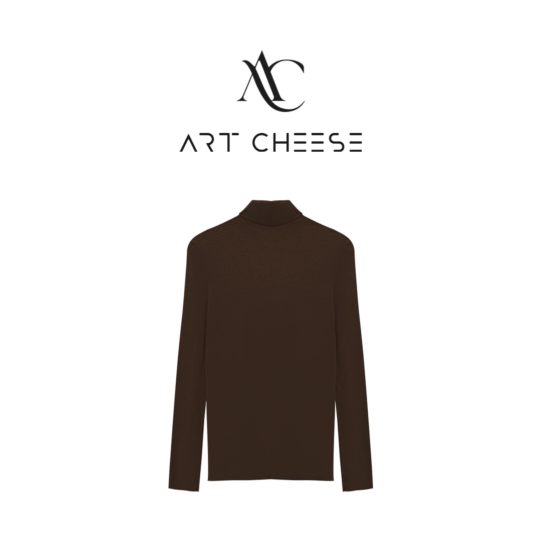 【芝士Cheese】冬茶小调 高领软糯针织衫新款内搭修身显瘦百搭上衣