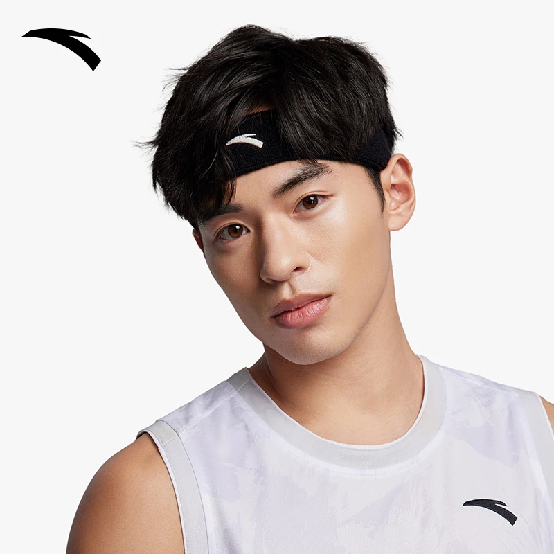 安踏儿童护具男女款头带吸汗发带篮球跑步防滑轻便导汗1825272517