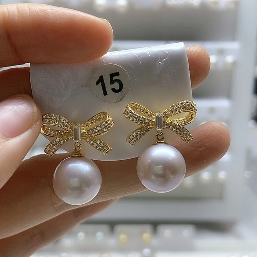 【闪购商品】淡水珍珠耳饰未镶嵌