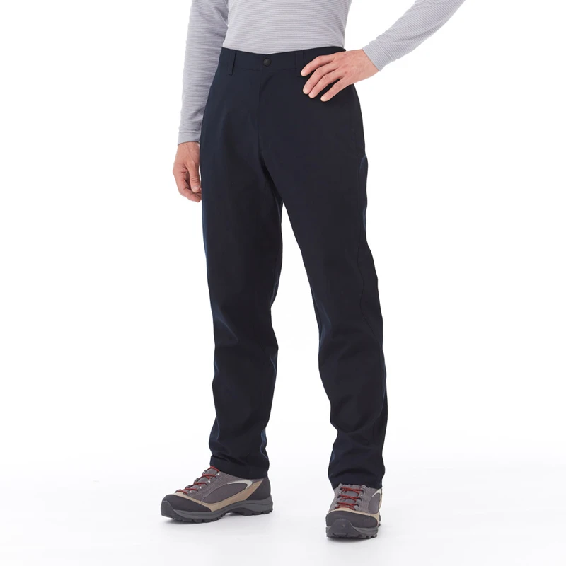 Montbell秋冬中厚款裤子户外弹力休闲简约徒步裤男款长裤1105675