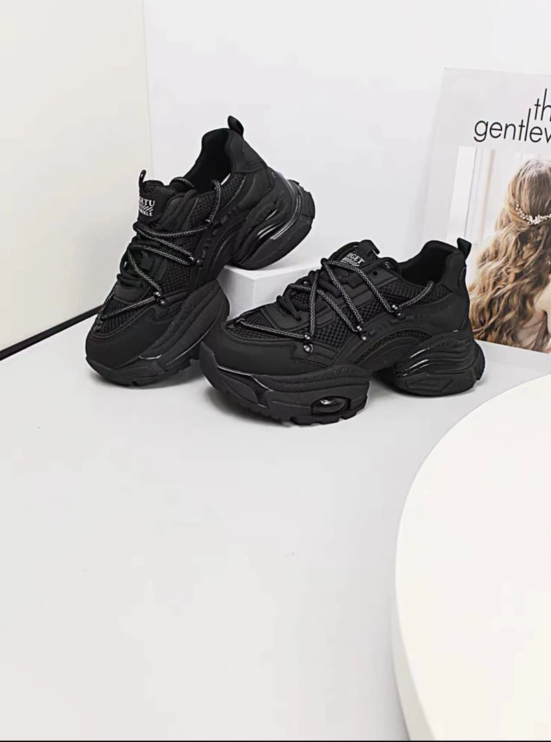 2024款 老爹鞋 休闲鞋 厚底 百搭 透气 潮流 网面 ins