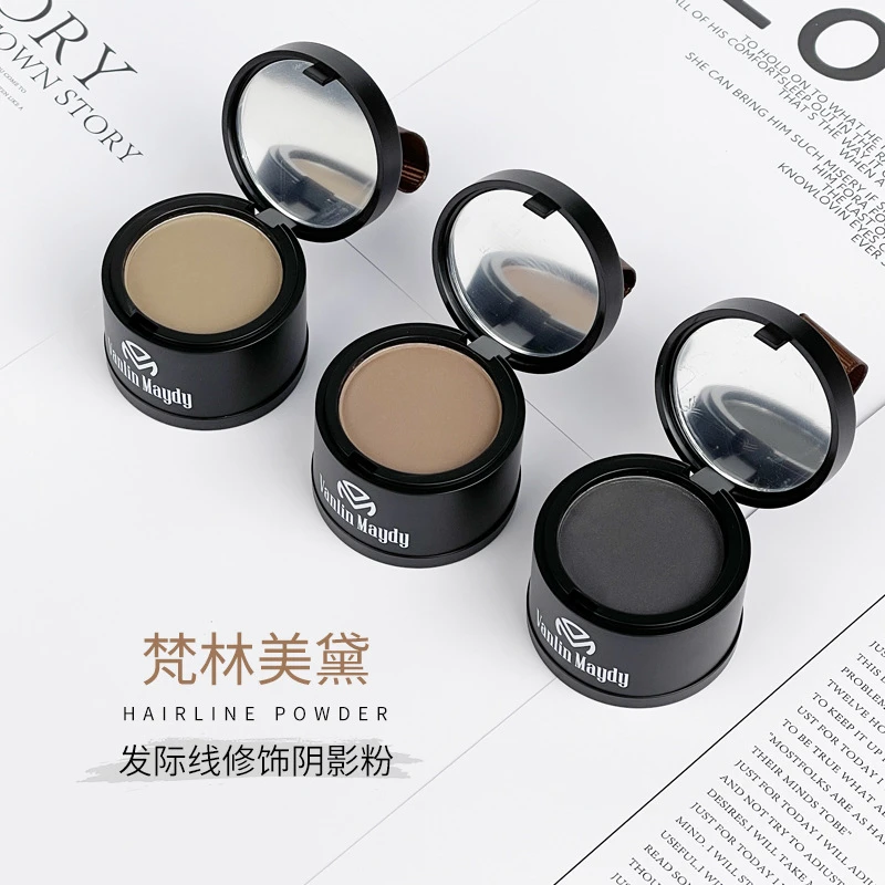 发际线粉梵林美黛填充修补发缝持妆发际线修容阴影笔自然遮高额头