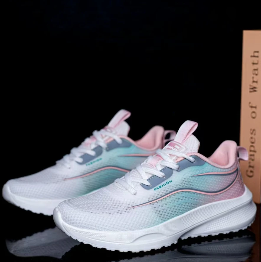 《促价》跑鞋鞋子透气网面百搭夏季时尚舒适减震跑步鞋602