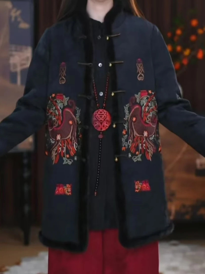 【若宁】新中式复古显瘦春秋宽松国风休闲潮流百搭上衣