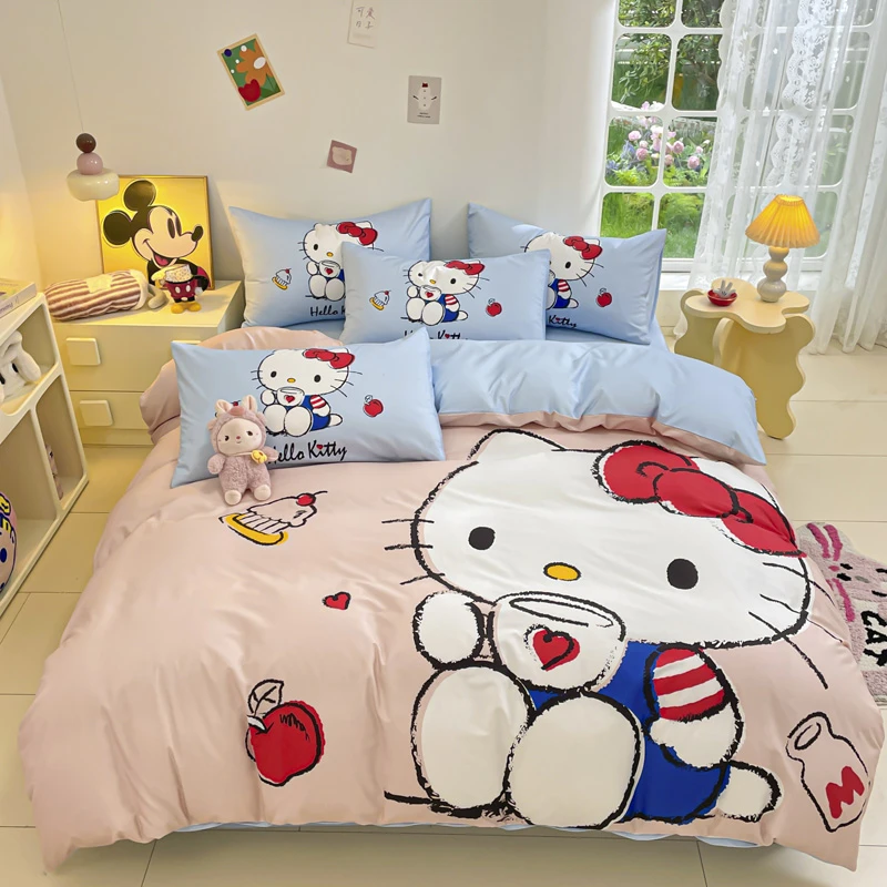 2024新款A类纯棉四件套100%全棉三件套母婴被套床单学生宿舍宿舍3