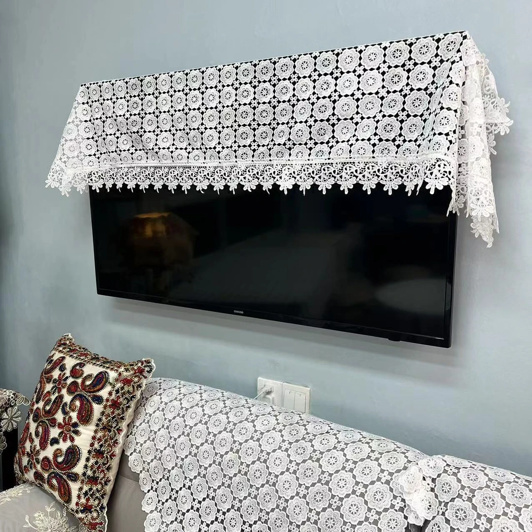 D-56【40/180CM】轻奢牛奶丝镂空刺绣盖巾