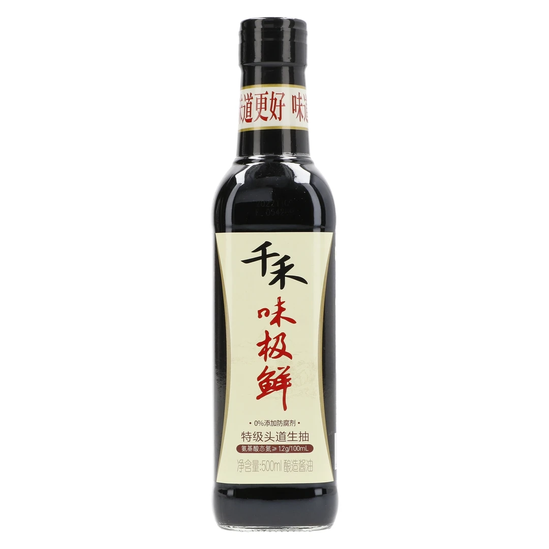 味极鲜特级生抽酱油500ml