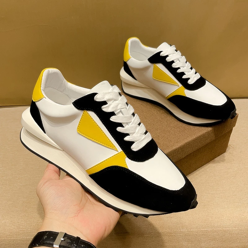 时尚休闲百搭鞋子春季男款潮鞋男鞋新款潮流网红透气男士阿甘鞋男