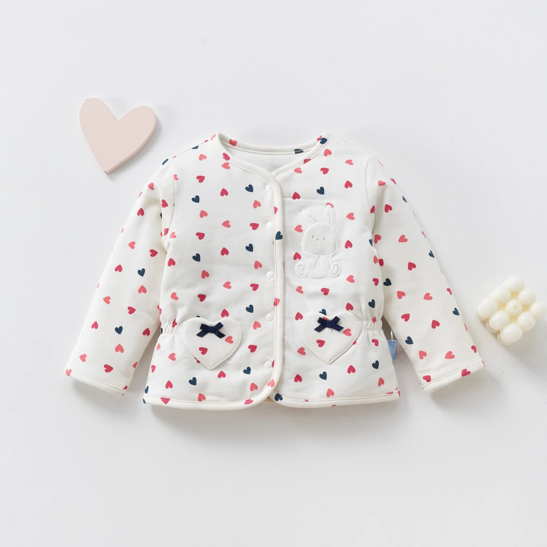 女宝爱心棉服M6D230760（尺码偏小一码，拍大一码）