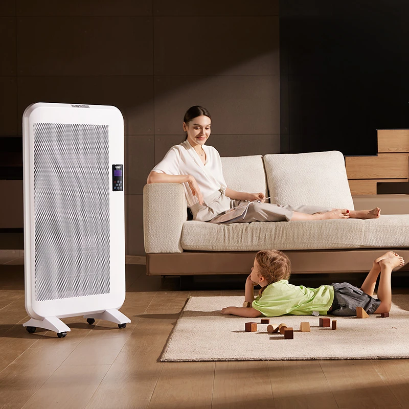 德国速热取暖器石墨烯远红外静音落地式立式大功率大面积取暖神器