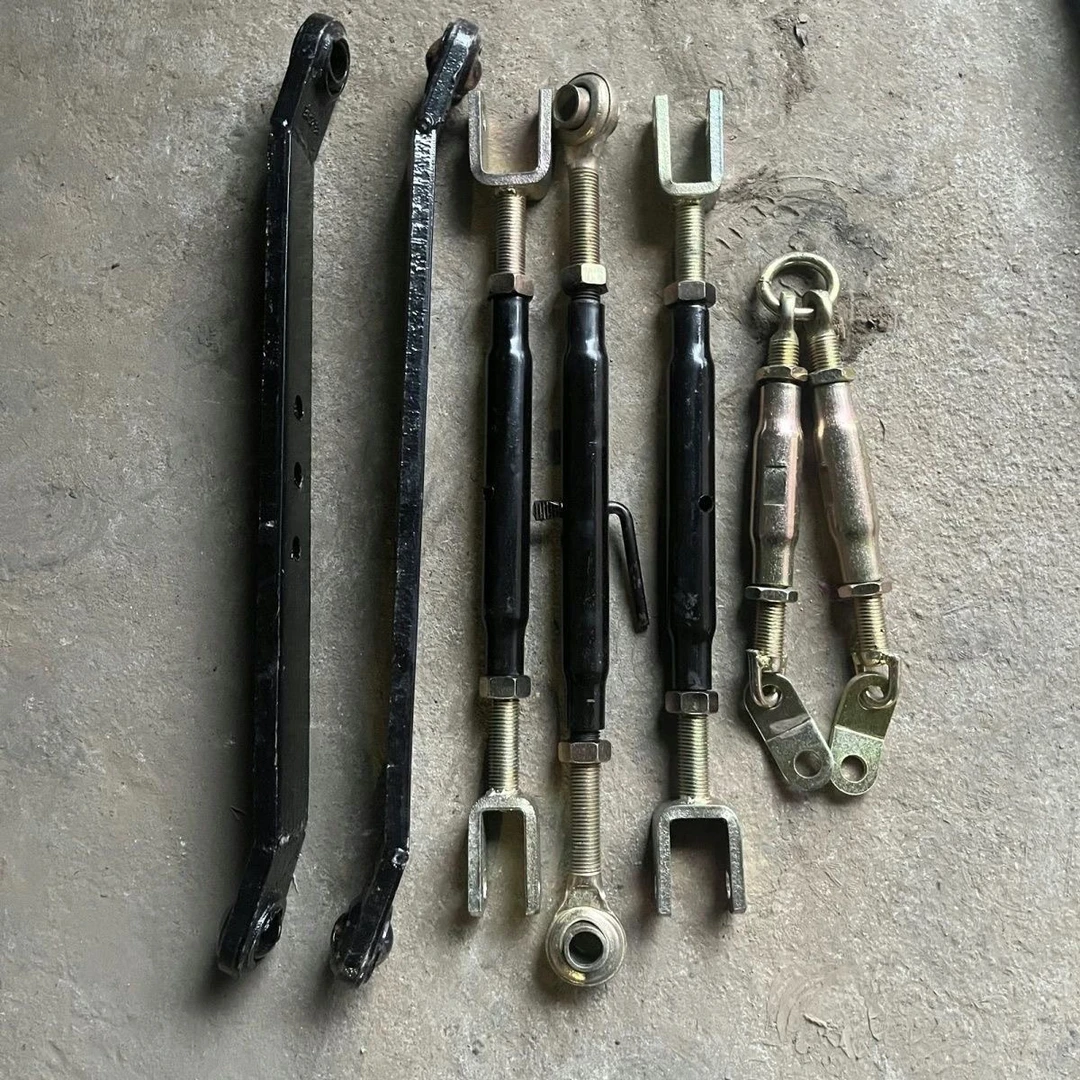 新型单缸双缸小四轮拖拉机限位杆悬挂拉杆通用型改装限位拉杆