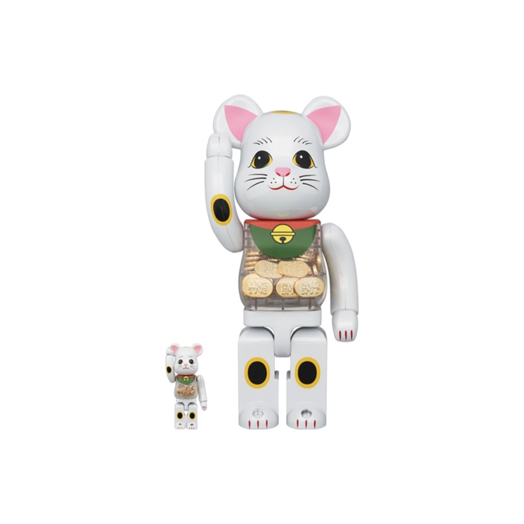 Bearbrick 积木熊 金币招财猫 400%+100%