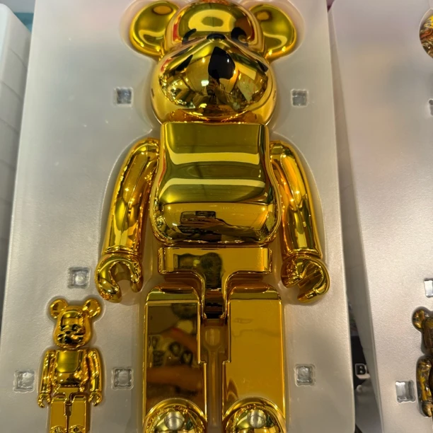Bearbrick 积木熊 惊讶猫 400%+100%