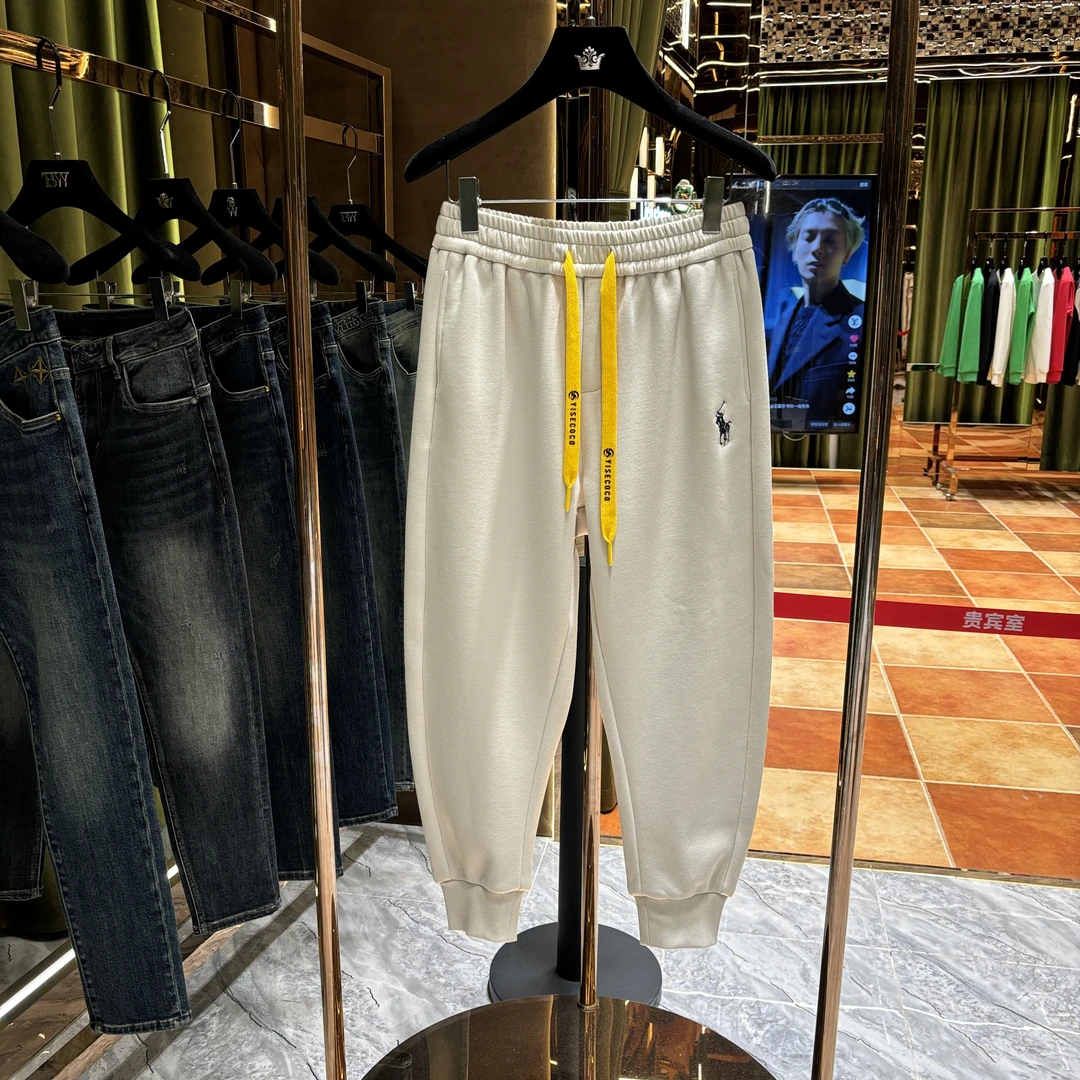 YP【FF专属】秋冬新款时尚百搭松紧抽绳加绒卫裤88817