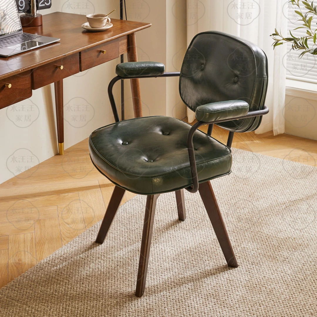 【拥抱旋转椅】实木沙发椅电竞椅餐椅家用客厅卧室