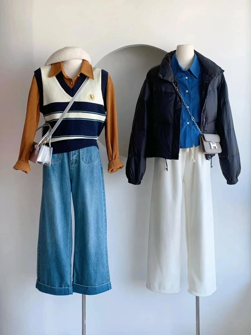 Y-002             新款女装气质显瘦修身连衣裙 套装 上衣  裤子